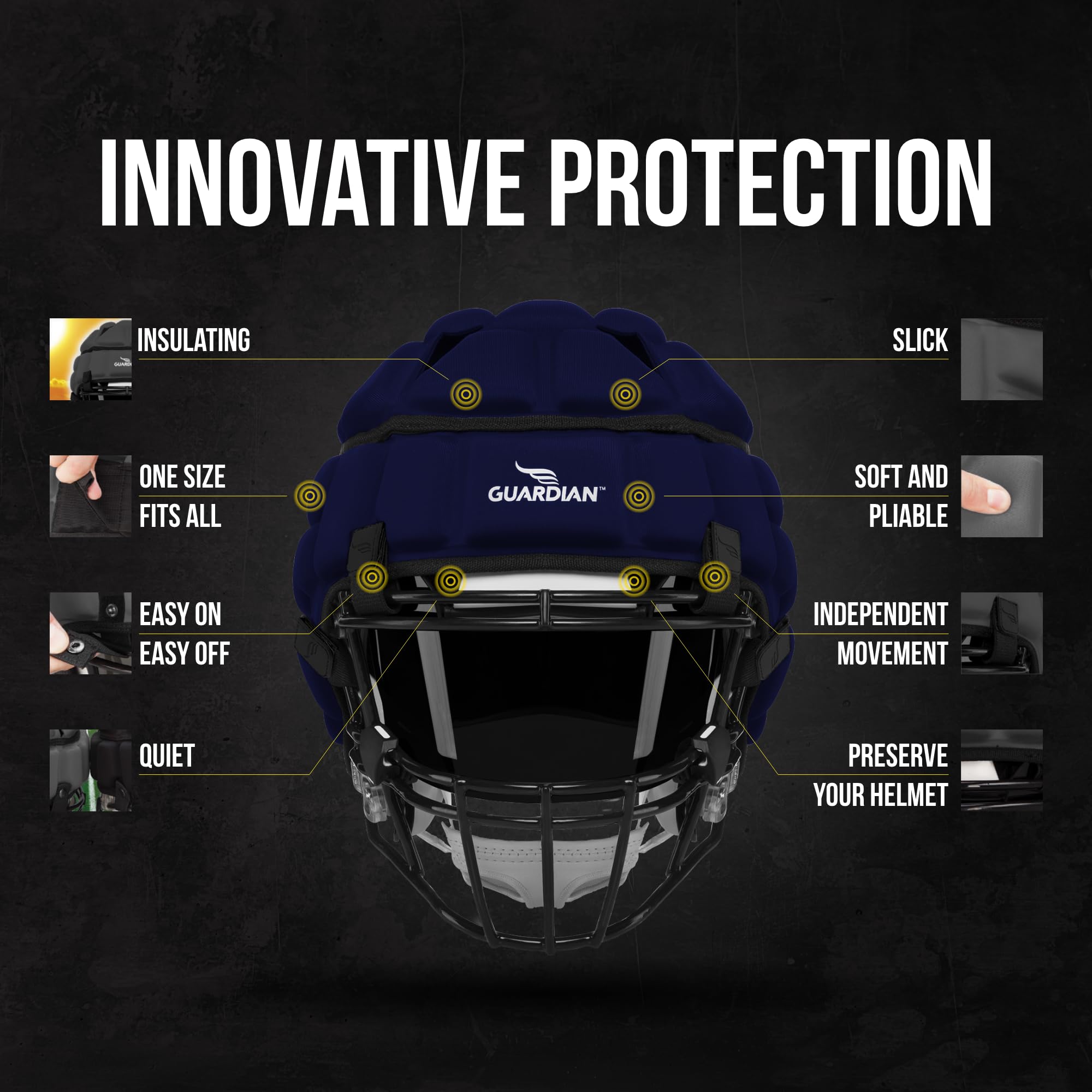 Amazon.co.jp: Guardian Cap – ソフトシェルヘルメットカバー
